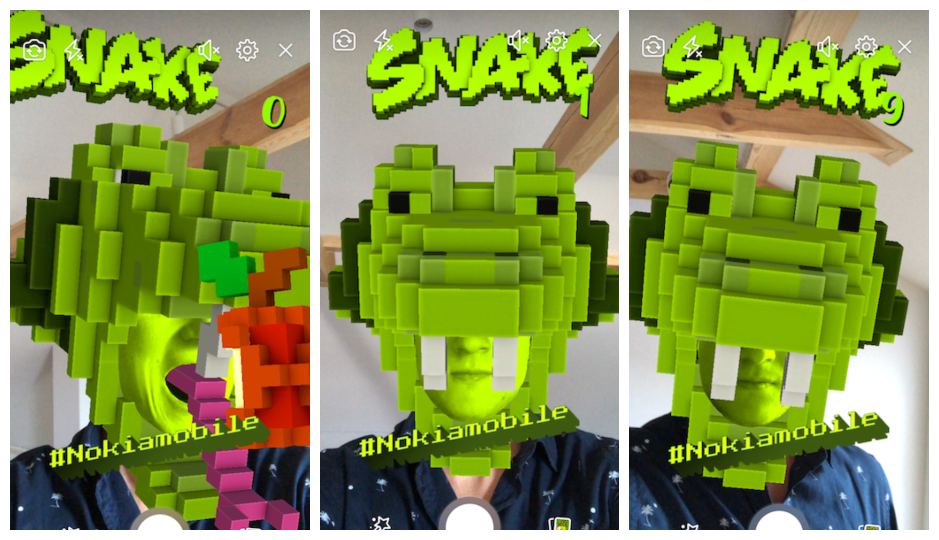 game snake, rắn săn mồi phiên bản mới, game snake nokia, snake nokia 3310, rắn săn mồi ar facebook, bộ lọc snake fb, facebook messenger, tin tức công nghệ, tin apple, tin iphone mới nhất, tin tức ios mới nhất