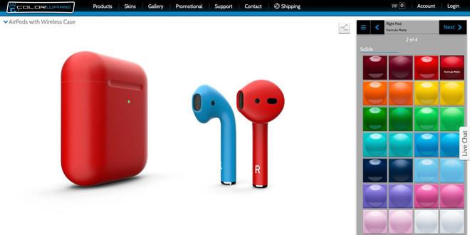 AirPods 2, màu mới AirPods, AirPods 2 màu đen, AirPods 2 jet black, AirPods 2 red product, apple, color ware, apple news
