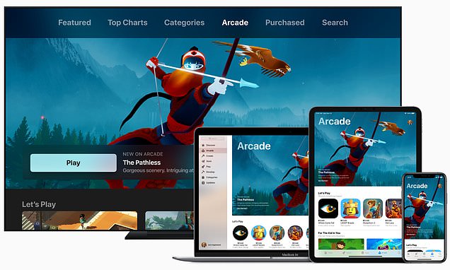 Apple Arcade, dịch vụ Apple Arcade, tay cầm game apple, sony hợp tác apple, game ipadOS, tvos game, tay cầm tương thích iOS iphone