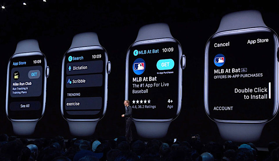 Apple watch series 4, watchOS 6, tính năng mới trên watchOS 6, thủ thuật ios, tính năng apple watch 2019