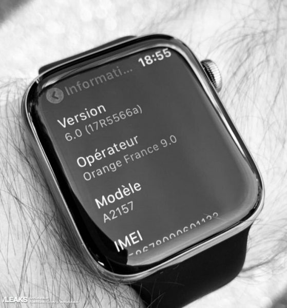 Apple Watch Series 5, Apple Watch mới nhất, rò rỉ apple, đồng hồ thông minh, apple news
