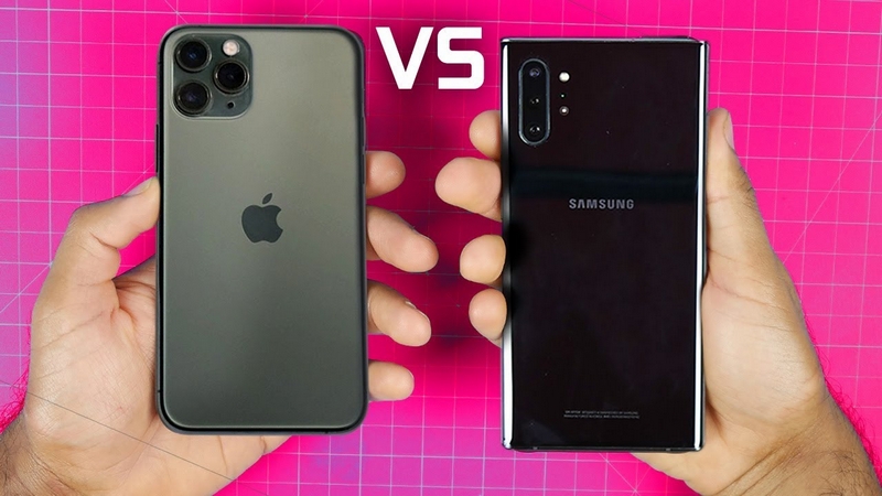  iPhone 11, galaxy note 10+, iPhone 11 Pro max, so sánh android ios, so sánh iPhone 11 pro max với samsung note 10 plus, có nên mua iphone 11 pro max