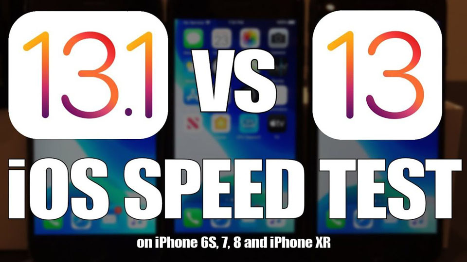 iOS 13.1 speed test, có nên lên iOS 13.1, hiệu năng iOS 13.1, apple news
