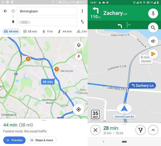 tính năng Google Maps mó, phát hiện bắn tốc độ, app hay, Google Maps 2019